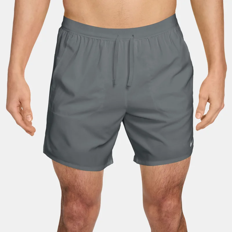 Nike Grey Men's Stride Dri-FIT 2-in-1 Running Shorts for Men | Best Price UAE